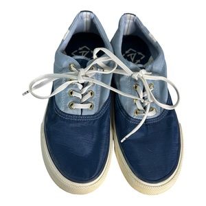 Sperry Top-sider Striper 2 Bionic CVO Sneaker Blue‎ White Lace Up Low Top